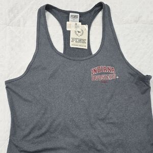 PINK Victoria's Secret Charcoal Indiana Hoosiers Tank Top